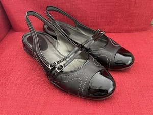 Cole Haan NikeAir Black Mary Jane 9 1/2 Shoe Flats Womens Size 9.5 - Picture 1 of 19