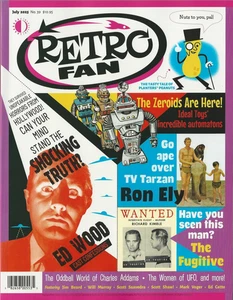 Retro Fan Magazine 39 July 2025 Ed Wood Tarzan Ron Ely Charles Addams Fugative - Bild 1 von 1