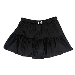 Mädchen schwarz Skort elastische Taille integrierte Shorts abgestuft Katze & Jack-LARGE 10/12 - Bild 1 von 8