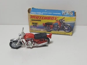 Matchbox Superfast No. 18, Hondarora, chrome, Pristine NMint Condition. Worn Box - Picture 1 of 13