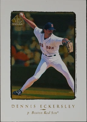 1998 SP Authentic Baseball Dennis Eckersley #59 - Image 1 of 2