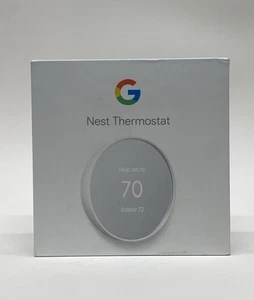 Google Nest Termostato Intelligente, Neve - GA01334-US - Foto 1 di 6