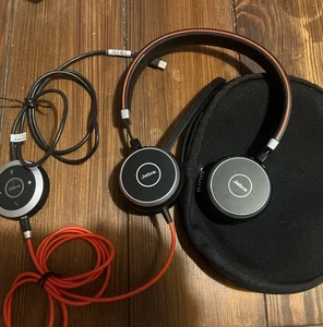 Jabra Evolve2 40 Stereo Headset USBC MS certified adjusted headband £100 RRP - Afbeelding 1 van 6