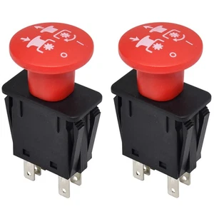 2 Stück Kupplung Zapfwellenschalter für John Deere Traktoren Upgrade Zapfwellenschalter 00522100 10AMP - Bild 1 von 11