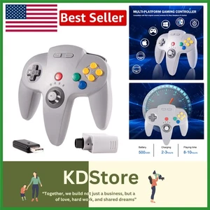 Wireless N64 Controller for Switch & Retro Gaming - Picture 1 of 10