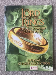 Lord of the Rings, The Fellowship of the Ring Complete Merlin Sticker Album - Picture 1 of 5