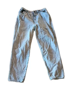 Vintage PS Gitano Damen Acid Wash Jeans High Rise Größe 34/20 W bestickt - Bild 1 von 14