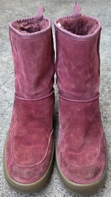 L.L. Botas de invierno Bean 05455 para mujer bordadas de gamuza forradas de lana talla 8M Foto 1 de 4