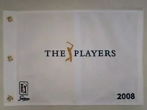 2008 Players Championship pin flag Sergio García TPC at Sawgrass open ryder pga - Picture 1 of 1