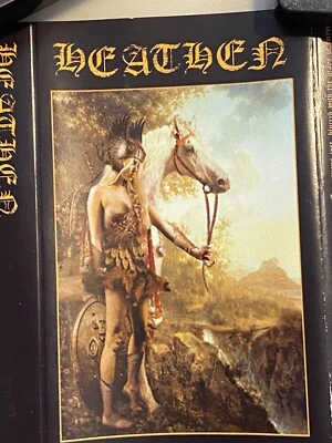 Heathen – Heathen Cassette Tape black Metal EXT RARE 24/100 NM DEMO F/S Canada - Image 1 of 4