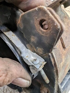 1973 Honda TL125K air filter housing with tool box R - Picture 1 of 10