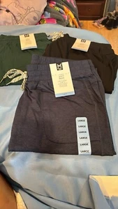 Pantaloni morbidi Member's Mark Favorite nuovi con etichette tutte le taglie blu navy scuro S Small - Foto 1 di 14