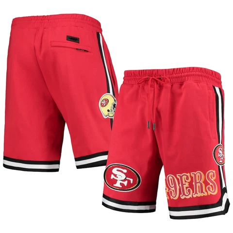 HOT San Francisco 49ers National Football League Men Red Shorts Size:S-3XL Cover