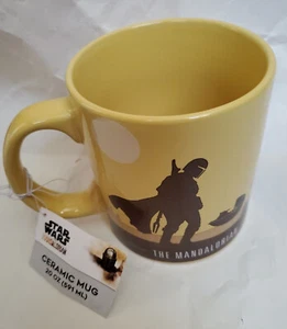 Star Wars Mandalorian Grogru The Force is Strong Little One 20oz Mug Cup Coffee - Picture 1 of 11
