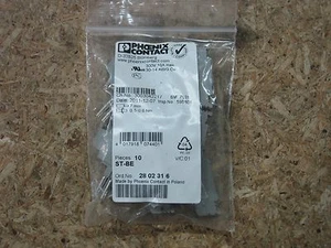 Phoenix contact terminal block ST-BE 2802316 2 pos new sealed bags of 10 - Picture 1 of 5