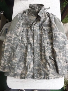Cappotto da campo M65 US Army clima freddo grande + fodera ECW universale digitale mimetico - Foto 1 di 9