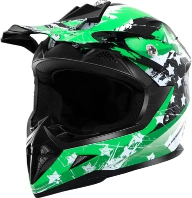 YEMA Motocross Youth Kids Helmet DOT Approved Helmet YM-211 Size Youth- Small Foto 1 de 4