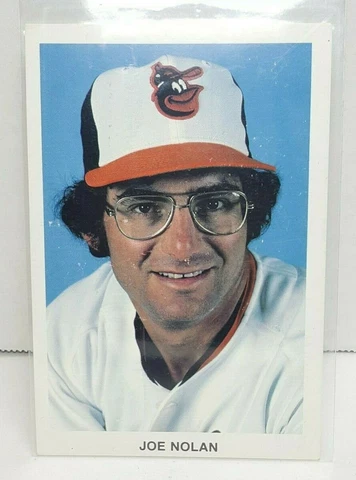 Joe Nolan Baltimore Orioles Vintage Postcard Cover