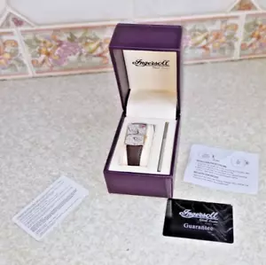 BOXED NEW UNUSED INGERSOLL GEMS EXOTIC LADIES WATCH / TURNS INTO BRACELET - Picture 1 of 7