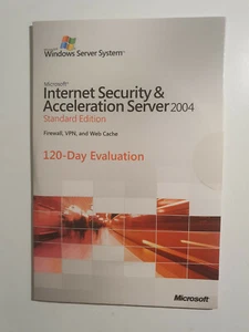 Microsoft Internet Security & Acceleration Server 2004 Evaluation *New & Sealed* - Afbeelding 1 van 2