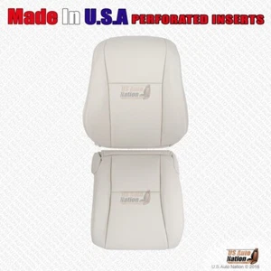 2007 - 2012 For Lexus LS460 LS600h Driver Bottom & Top Vinyl Cover In Alabaster - Picture 1 of 5