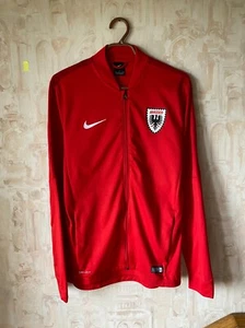FC AARAU SWITZERLAND FOOTBALL TRACK TOP JACKET jersey NIKE soccer - Picture 1 of 11