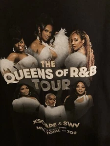 Camiseta The Queens of R&B Xscape y SWV On Tour 2XL Bonita - Imagen 1 de 7