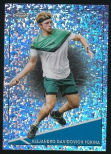 ALEJANDRO DAVIDOVICH FOKINA #15 2021 Topps Chrome Tennis MINI DIAMOND REF 67/125