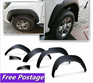 FENDER FLARES For Toyota Hilux 2015-2024 SR SR5 Rugged X WHEEL ARCH Guard 6PCS - Picture 1 of 7