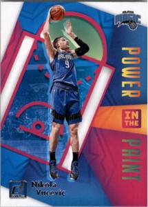 2020-21 Donruss Power in the Paint #4 Nikola Vucevic - NM-MT