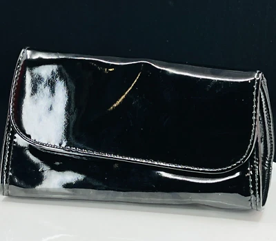 BARE ESCENTUALS Bare Minerals * BOLSO DE MAQUILLAJE DE CHAROL SINTÉTICO NEGRO * Bolso sin asas  Foto 1 de 4