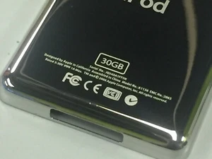 Neuf iPod 5e 5e génération vidéo 30 Go mince 5 mm coque arrière plaque arrière boîtier - Photo 1 sur 4