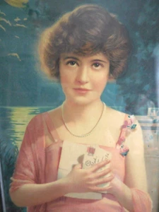 1921 Pompeian Yard Long Marguerite Clark Silent Film Star Absence Cannot Divide - Picture 1 of 10
