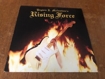 YNGWIE MALMSTEEN Rising Force LP 1984 US 1st Press PROMO Steeler Talisman SOTO Foto 1 de 4