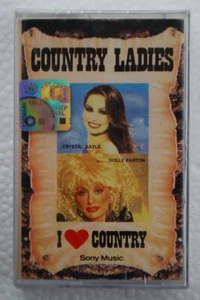 Country Ladies Dolly Parton Crystal Gayle Rare 1988 Malaysia Cassette Brand New - Picture 1 of 3