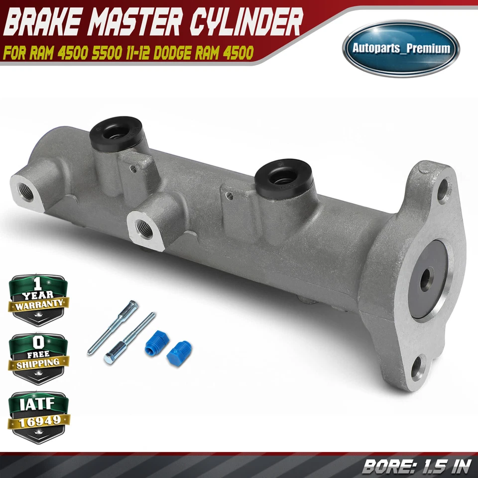 Aluminum Brake Master Cylinder for Ram 4500 5500 2011 2012 Dodge Ram 4500 5500 - Image 1 of 4