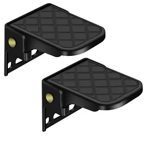 Folding Truck Bed Step Bumper Steps for Pickup Truck Tailgate Ladder for RV C... - Picture 1 of 9