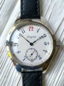 Orologio da polso Longines movimento tascabile quadrante personalizzato orologio matrimonio lusso nuova cassa - Foto 1 di 13