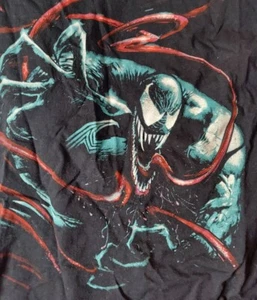 Camiseta Venom Tongue Doble Cara 3XL Uni Negra Spiderman Marvel - Imagen 1 de 4