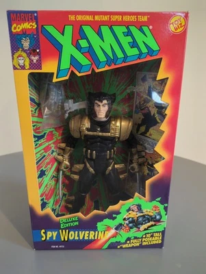 X-Men Spy Wolverine ToyBiz 10" Action Figure Marvel Deluxe Edition 1994 - Image 1 of 4