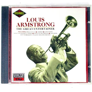 Louis Armstrong - The Great Entertainer (CD Album,  1989 Music For Pleasure) - Picture 1 of 3
