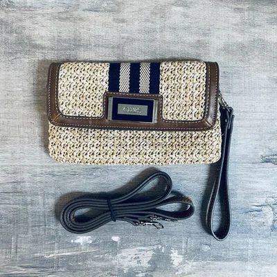 Bolso Bandolera Bolso sin asas de muñeca tejido de paja Chaps Lexi  Foto 1 de 4