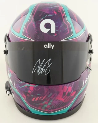 Alex Bowman Autographed Full-Size Replica Ally Helmet - PA Witnessed - Image 1 of 4