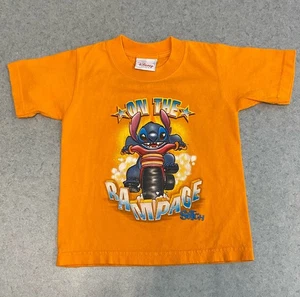 Camiseta de Bicicleta De Colección The Disney Store Punto Naranja “On A Rampage”—XXS YTH - Imagen 1 de 10
