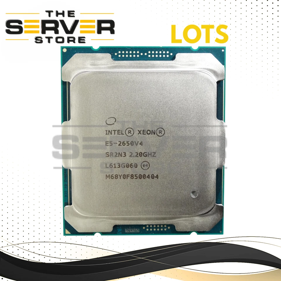 (LOTE) CPU Intel Xeon E5-2650v4 2.2GHz 12C 30MB 105W FCLGA2011-3 SR2N3 Foto 1 de 1
