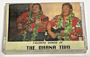 Favorite Songs of the Ohana Two Hawaiian Cassette Tape Kawahakui Nawahine ๐ค - Picture 1 of 5