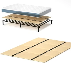 Yarfyk Folding Box Spring Bed Plate Bed Board Under Mattress Support Twin - Picture 1 of 7