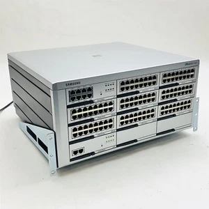 Samsung OfficeServ 7400 LAN/WAN/Modem/TDM Digital Comm System w/8*16DLI2 Cards - Picture 1 of 8