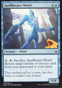 SPELLKEEPER WEIRD 069/264 WAR OF THE SPARK MTG MAGIC NM - Picture 1 of 1