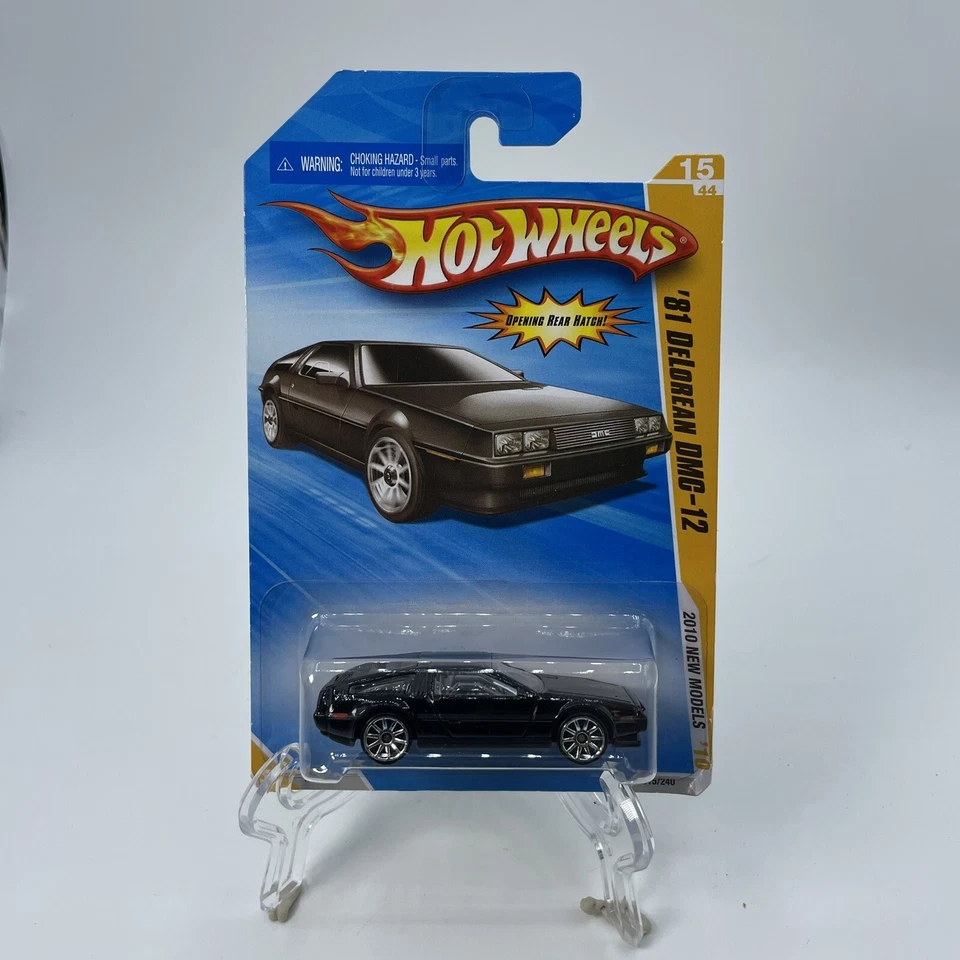 2010 Hot Wheels '81 DeLorean DMC-12 New Models #15/44 15/240 Diecast Car - Image 1 of 1